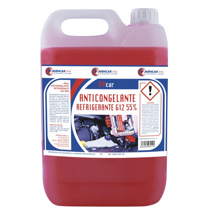 Anticongelante Refrigerante G-12, 55%